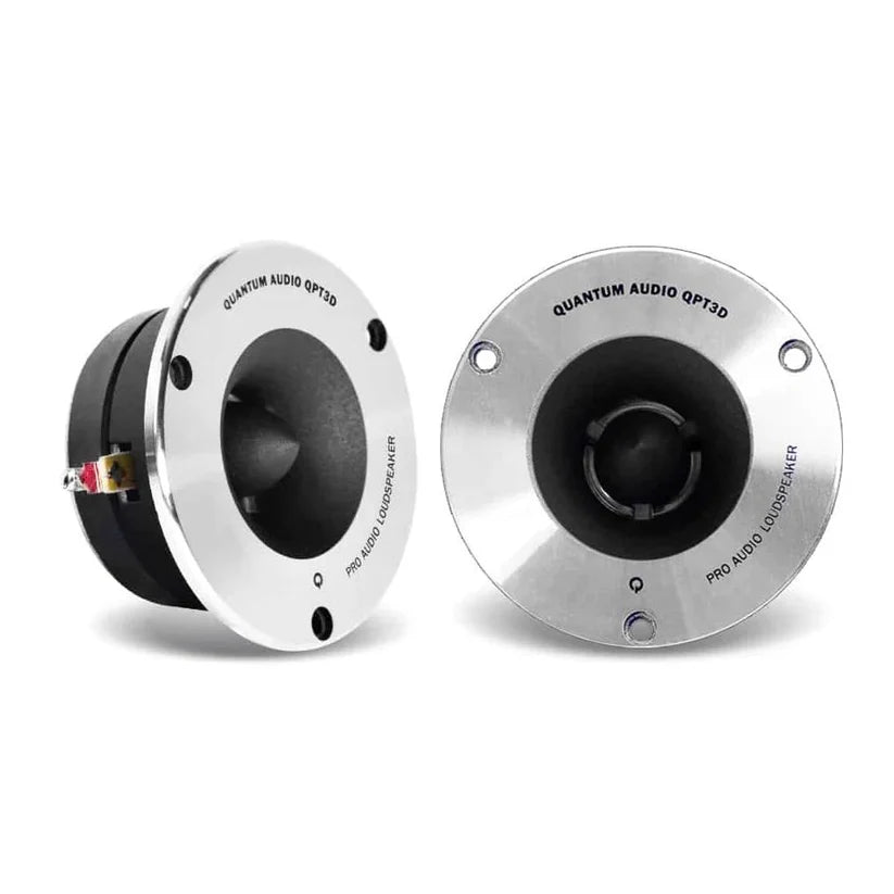 Tweeters Quantum Audio QPT3D | Tweeters Pro Audio Bullet de 1 pulgada y 300W y 4 Ohm (par)